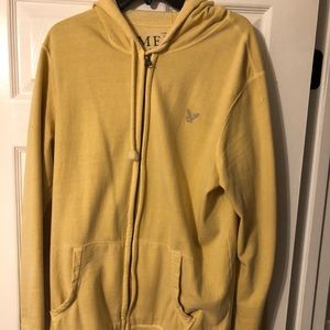Men’s Large American Eagle Zip Up Hoodie.